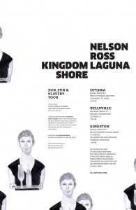 fun, sun, slavery, kingdom shore poster